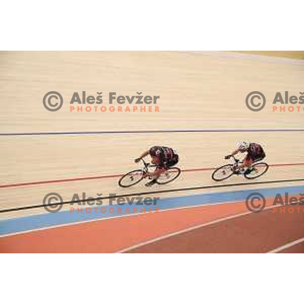 Velodrome Slovenian National Cycling Championships in Novo Mesto on April 9, 2019