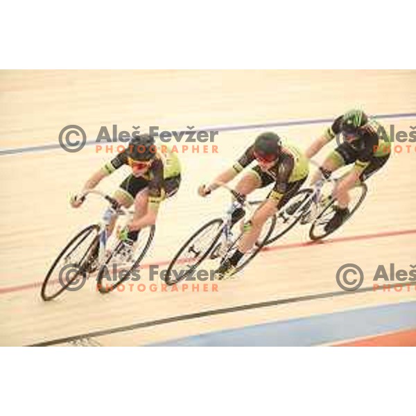 Velodrome Slovenian National Cycling Championships in Novo Mesto on April 9, 2019