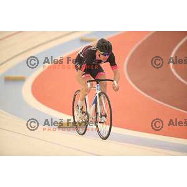 Velodrome Slovenian National Cycling Championships in Novo Mesto on April 9, 2019