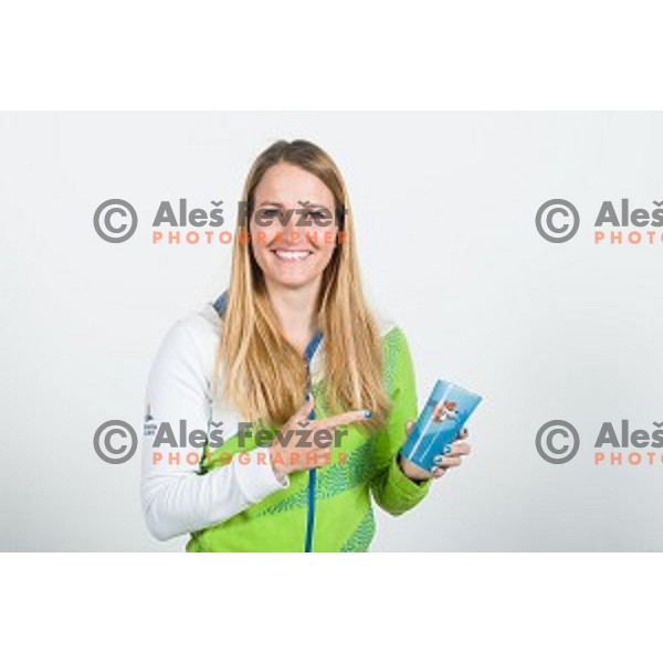 Ana Umer candidate for Slovenia team at second edition of European Olympic games in Minsk, Belorussia at official photo shooting in Ljubljana on April 16, 2019