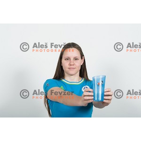 Maja Bedrac candidate for Slovenia team at second edition of European Olympic games in Minsk, Belorussia at official photo shooting in Ljubljana on April 16, 2019