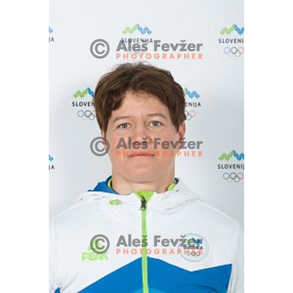 Martina Ratej candidate for Slovenia team at second edition of European Olympic games in Minsk, Belorussia at official photo shooting in Ljubljana on April 16, 2019