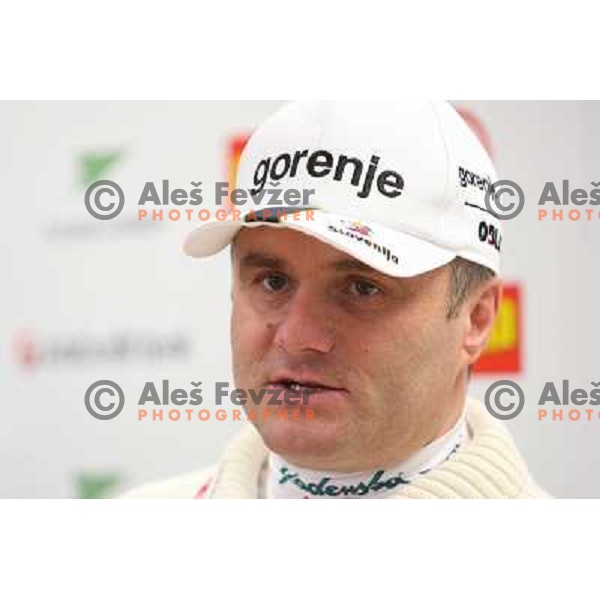 Marko Gracer at press conference of Slovenian Nordic team in Ljubljana, Slovenia on 11.2.2008 
