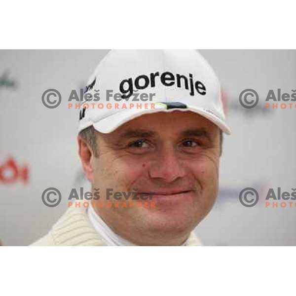 Marko Gracer at press conference of Slovenian Nordic team in Ljubljana, Slovenia on 11.2.2008 