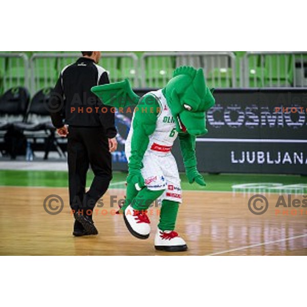 in action during Nova KBM league quarter final basketball match between Petrol Olimpija - GGD Sencur, , Arena Stozice, Ljubljana, Slovenia on April 30, 2019