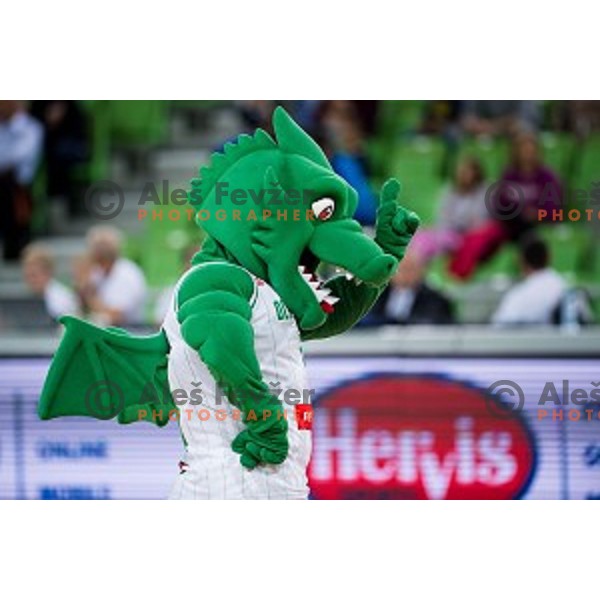 in action during Nova KBM league quarter final basketball match between Petrol Olimpija - GGD Sencur, , Arena Stozice, Ljubljana, Slovenia on April 30, 2019