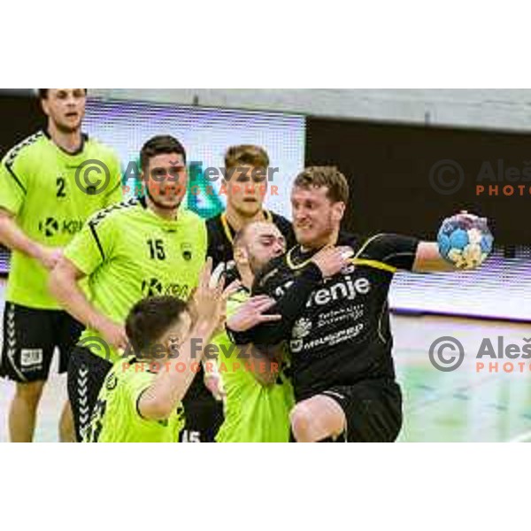 Gorenje Velenje, winners of Slovenian Handball Cup Final between Gorenje Velenje and Krka in Marof Hall, Novo Mesto on May 12, 2019