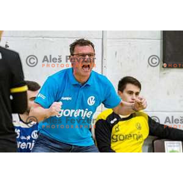 Gorenje Velenje, winners of Slovenian Handball Cup Final between Gorenje Velenje and Krka in Marof Hall, Novo Mesto on May 12, 2019