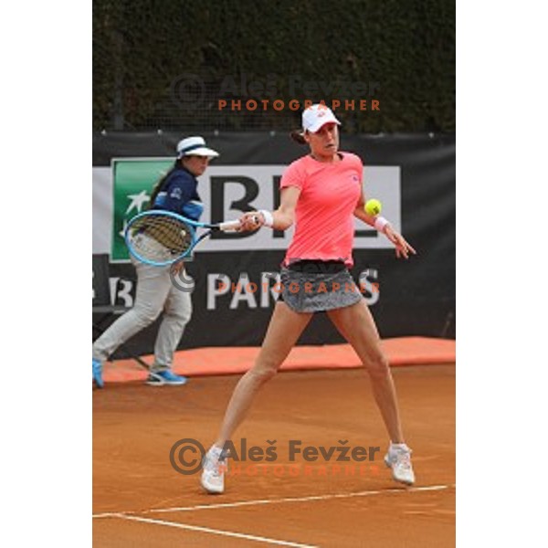 Katarina Srebotnik playing at Italian Open in Rome on May 13, 2019
