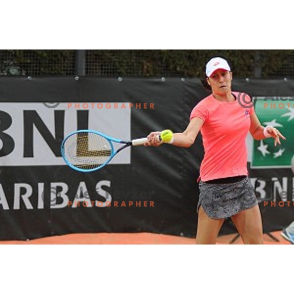 Katarina Srebotnik playing at Italian Open in Rome on May 13, 2019