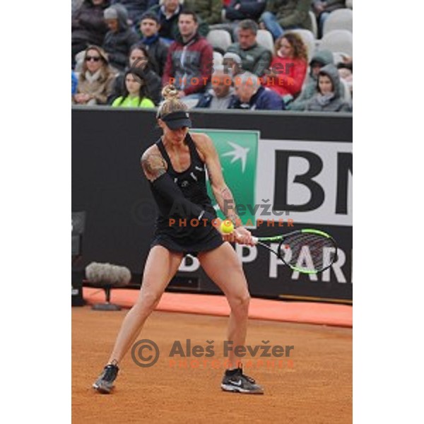 polona Hercog playing at Italian Open in Rome on May 13, 2019