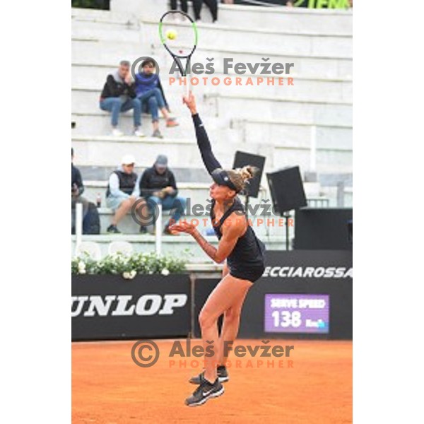 polona Hercog playing at Italian Open in Rome on May 13, 2019