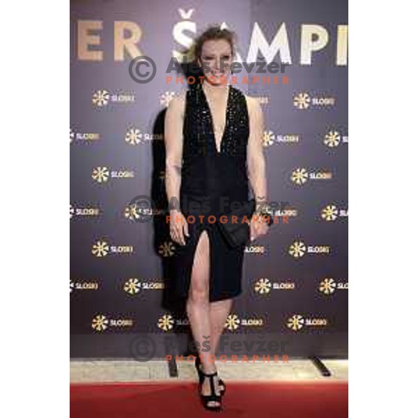 Ilka Stuhec during Night of the Champions in hotel Union, Ljubljana, Slovenia on May 16, 2019