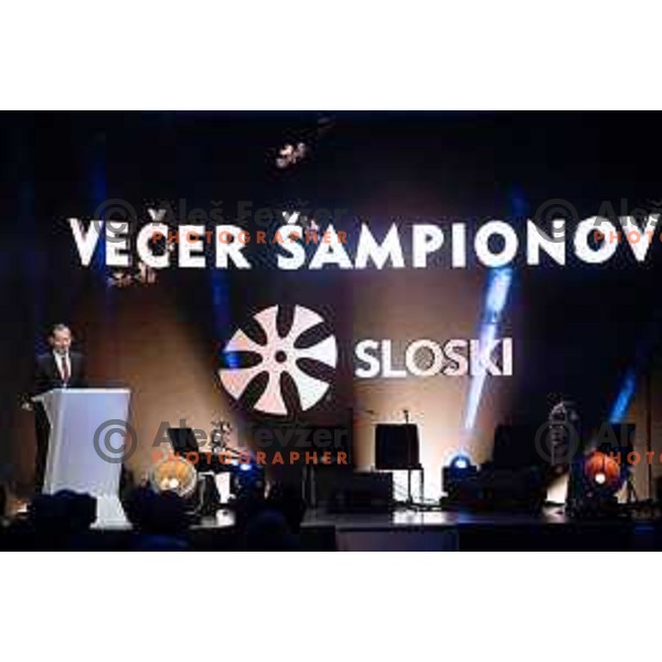 Enzo Smrekar during Night of the Champions in hotel Union, Ljubljana, Slovenia on May 16, 2019
