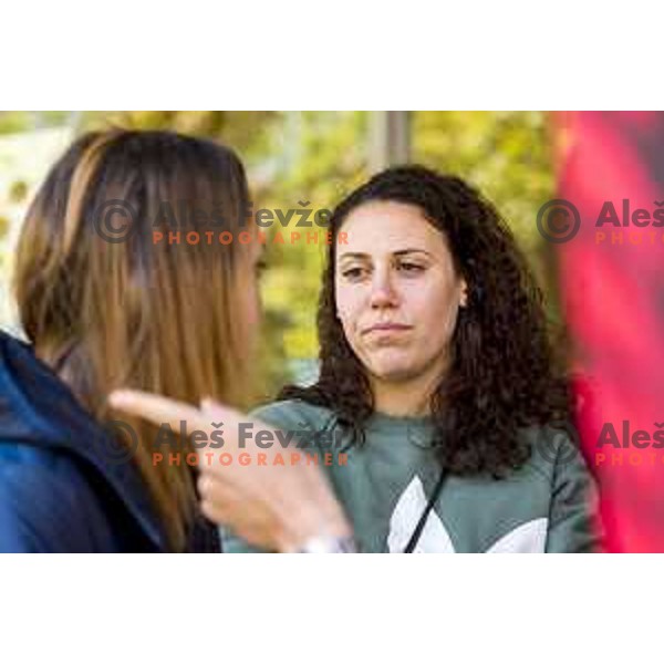Football, Celje, Assembly (Women\'s National team of Slovenia), Tina Jakovina, 17-May-2019, (Photo by: Jurij Kodrun / M24.si)