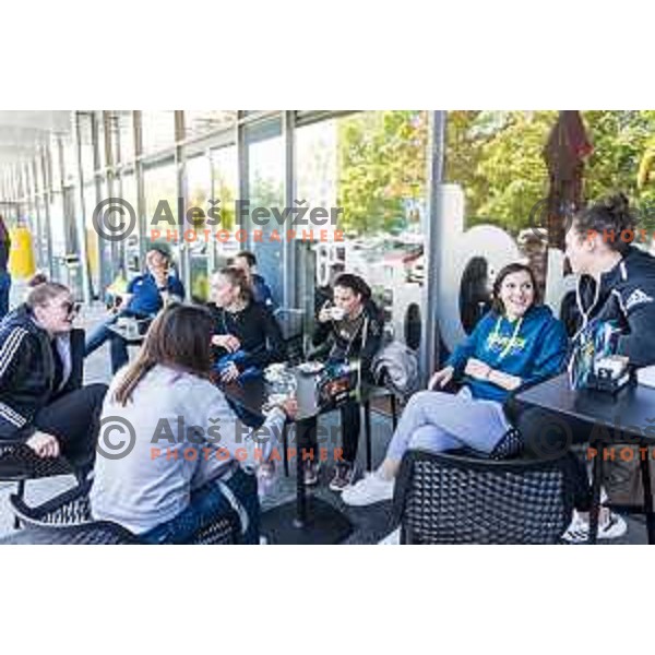 Meeting of Slovenia Women\'s basketball team before Eurobasket 2019 in Ljubljana, Slovenia on May 17, 2019