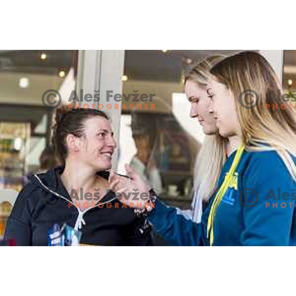 Aleksandra Kroselj at Meeting of Slovenia Women\'S basketball team before Eurobasket 2019 in Ljubljana, Slovenia on May 17, 2019