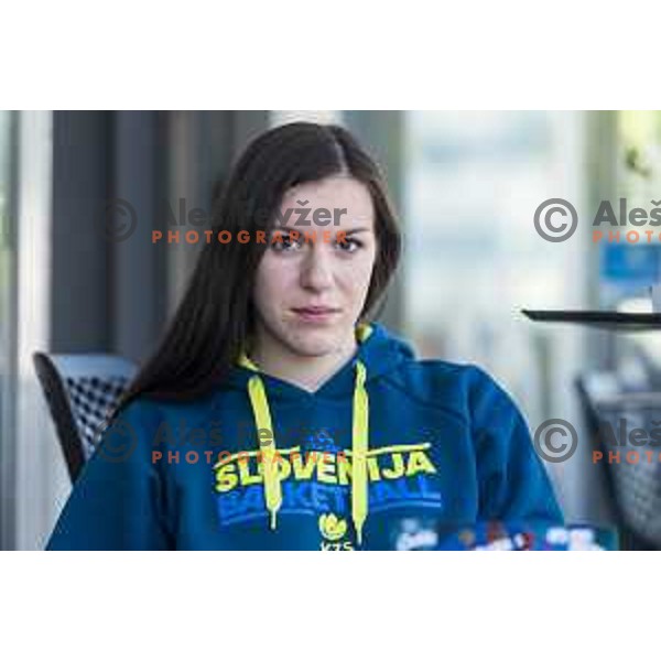 Meeting of Slovenia Women\'s basketball team before Eurobasket 2019 in Ljubljana, Slovenia on May 17, 2019