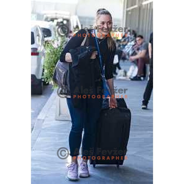 Annamaria Prezelj at Meeting of Slovenia Women\'S basketball team before Eurobasket 2019 in Ljubljana, Slovenia on May 17, 2019