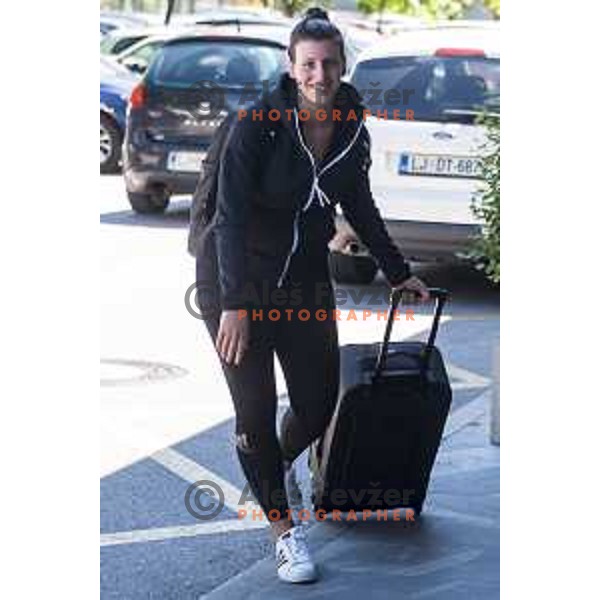 Aleksandra Kroselj at Meeting of Slovenia Women\'S basketball team before Eurobasket 2019 in Ljubljana, Slovenia on May 17, 2019