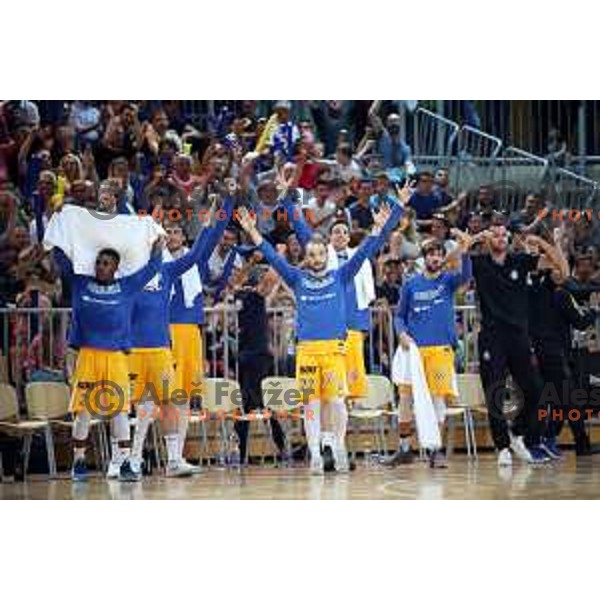 third game of The Final of Nova KBM League basketball match between Sixt Primorska and Petrol Olimpija in Bonifika Arena,Koper, Slovenia on May 24, 2019