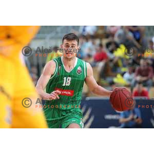 third game of The Final of Nova KBM League basketball match between Sixt Primorska and Petrol Olimpija in Bonifika Arena,Koper, Slovenia on May 24, 2019