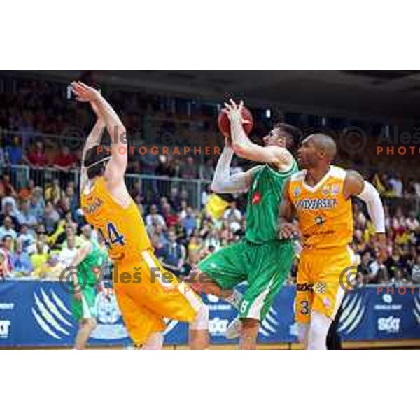 third game of The Final of Nova KBM League basketball match between Sixt Primorska and Petrol Olimpija in Bonifika Arena,Koper, Slovenia on May 24, 2019