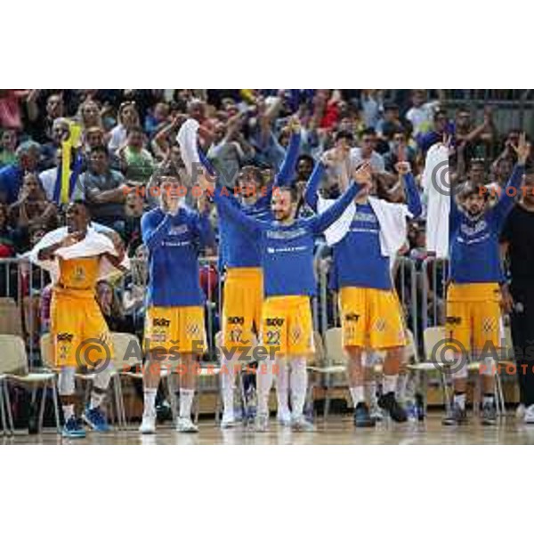 third game of The Final of Nova KBM League basketball match between Sixt Primorska and Petrol Olimpija in Bonifika Arena,Koper, Slovenia on May 24, 2019