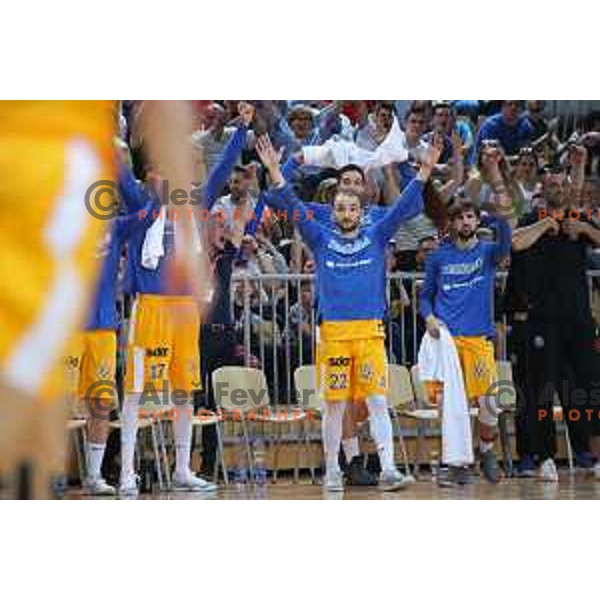 third game of The Final of Nova KBM League basketball match between Sixt Primorska and Petrol Olimpija in Bonifika Arena,Koper, Slovenia on May 24, 2019