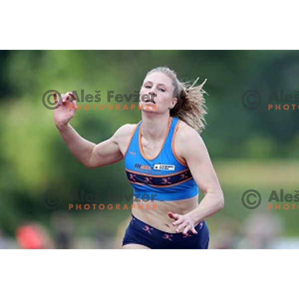 Maja Mihalinec at International athletics meeting in Ljubljana, Slovenia on June 5, 2019