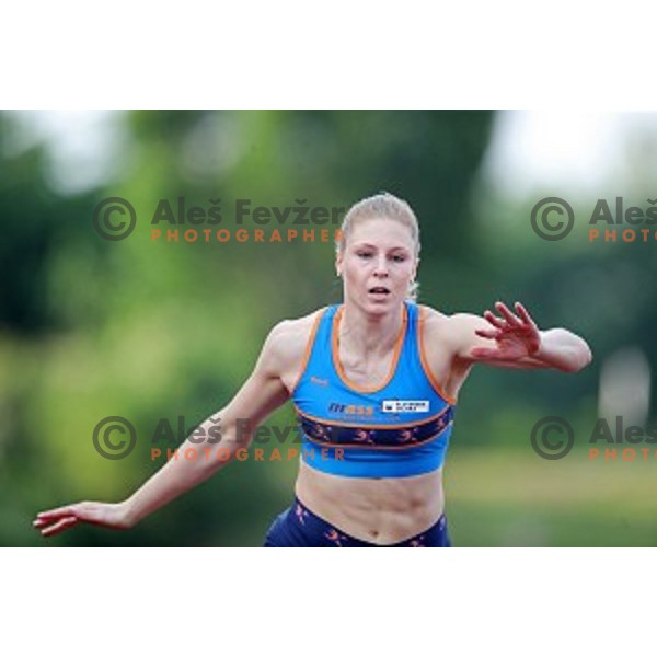 Maja Mihalinec at International athletics meeting in Ljubljana, Slovenia on June 5, 2019