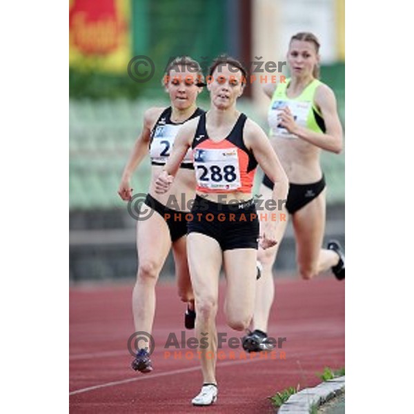 Jerneja Smonkar at International athletics meeting in Ljubljana, Slovenia on June 5, 2019