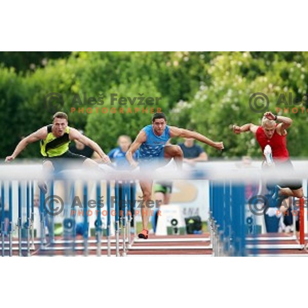 Filip Jakob Demsar at International athletics meeting in Ljubljana, Slovenia on June 5, 2019