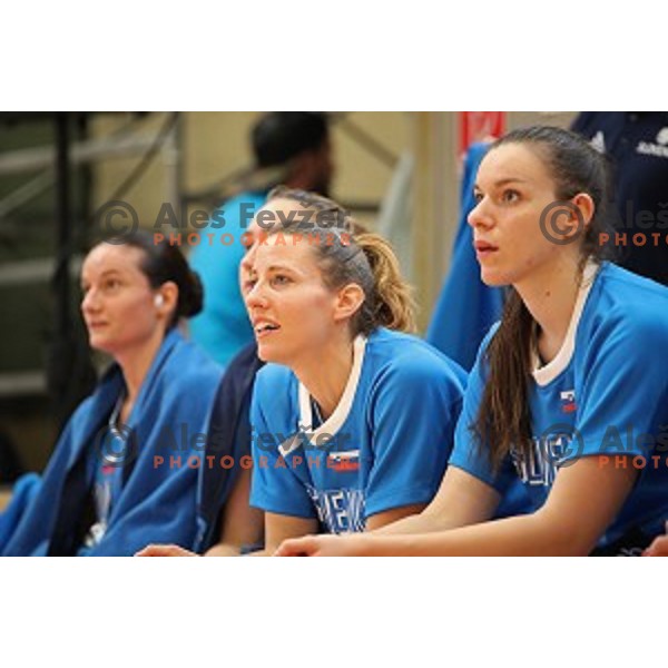 Eva Rupnik during friendly Women\'s basketball match between Slovenia and Sweden in Polaj Hall, Trbovlje on June 6, 2019