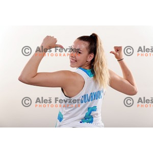 Tina Cvijanovic of Slovenia Women\'s basketball team for Eurobasket 2019 during media day in Lasko, Slovenia on May 28, 2019