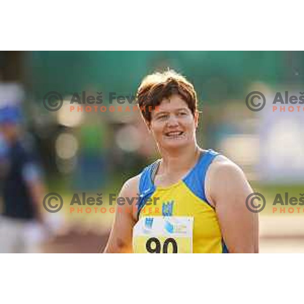 Martina Ratej, winner of Women\'s javelin at Slovenian Athletics Cup in Celje, Slovenia in June 15, 2019