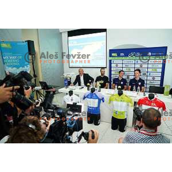 press conference of 26.Tour of Slovenia at Ljubljana Castle, Slovenia in June 18, 2019