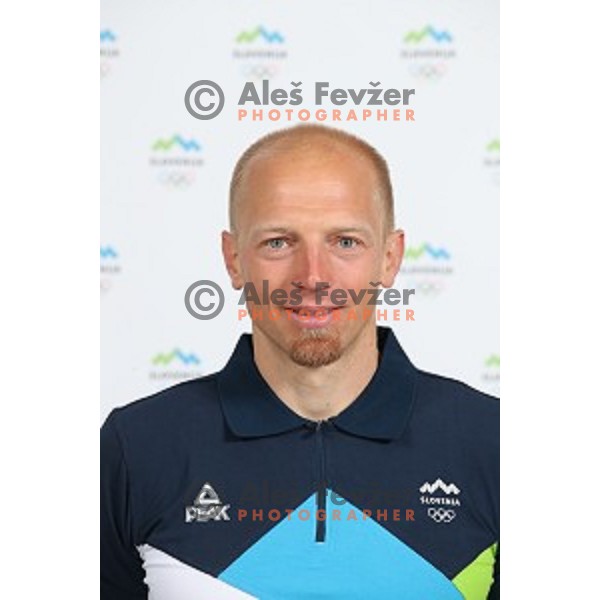Jost Zakrajsek member of Slovenia team at second edition of European Olympic games in Minsk, Belorussia at official photo shooting in Ljubljana on May 8, 2019
