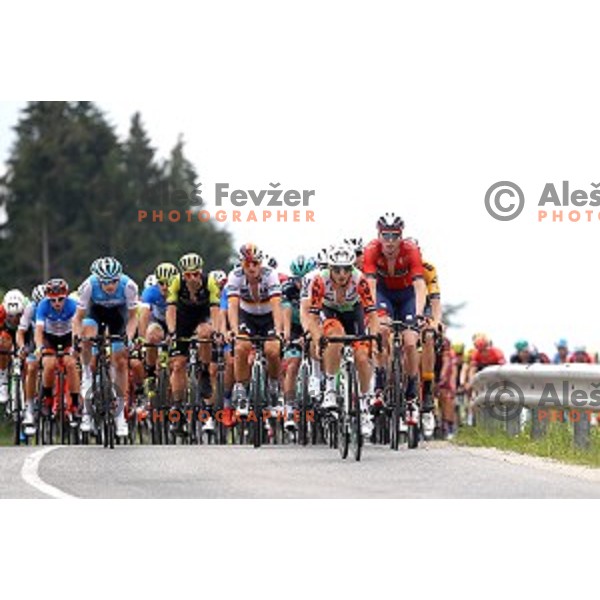 first stage of 26.Tour of Slovenia, UCI cycling race between Ljubljana and Rogaska Slatina on June 19, 2019