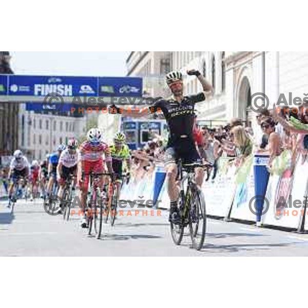 Luka Mezgec (Michelton Scott) winner of 2.stage at 26. Tour of Slovenia between Maribor and Celje, UCI Cycling race, Slovenia on June 20, 2019