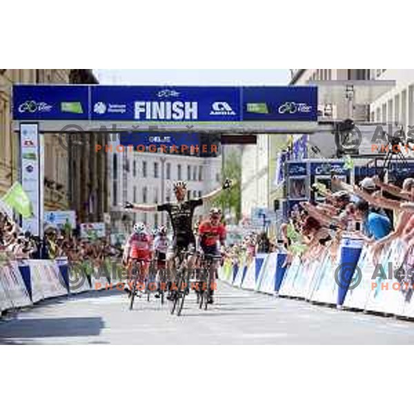 Luka Mezgec (Michelton Scott) winner of 2.stage at 26. Tour of Slovenia between Maribor and Celje, UCI Cycling race, Slovenia on June 20, 2019