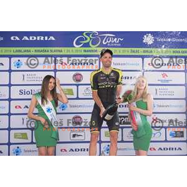 Luka Mezgec (Michelton Scott) winner of 2.stage at 26. Tour of Slovenia between Maribor and Celje, UCI Cycling race, Slovenia on June 20, 2019