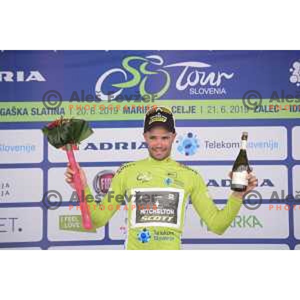 Luka Mezgec (Michelton Scott) winner of 2.stage at 26. Tour of Slovenia between Maribor and Celje, UCI Cycling race, Slovenia on June 20, 2019