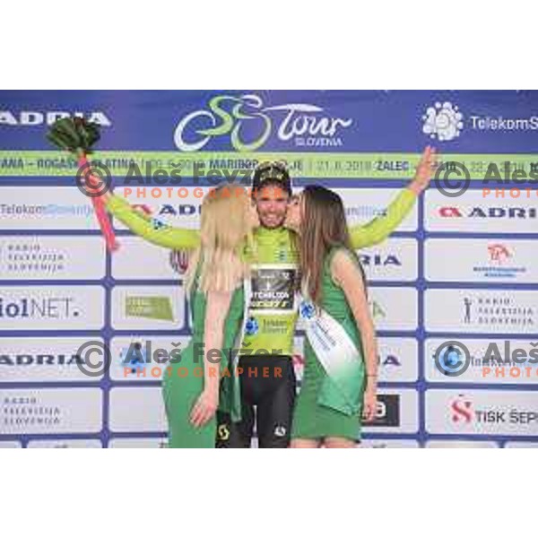 Luka Mezgec (Michelton Scott) winner of 2.stage at 26. Tour of Slovenia between Maribor and Celje, UCI Cycling race, Slovenia on June 20, 2019