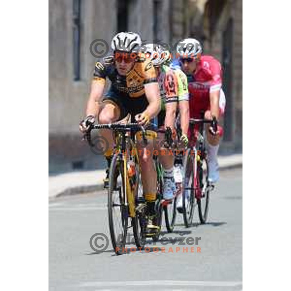 Benjamin Hill racing in third stage at 26. Tour of Slovenia between Zalec and Idrija, UCI Cycling race, Slovenia on June 21, 2019