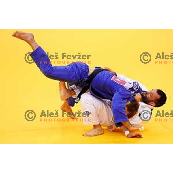 Andraz Jereb of Slovenia in action during Judo Tournament of 2nd European Games, Minsk, Belarus on June 22, 2019