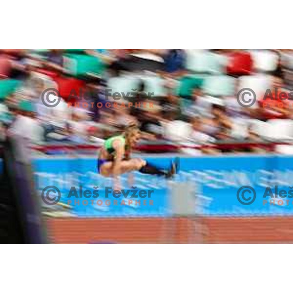 Neja Filipic competes in Women\'s long jump at 2nd European Games at Dinamo Stadium, Minsk, Belarus on June 23, 2019