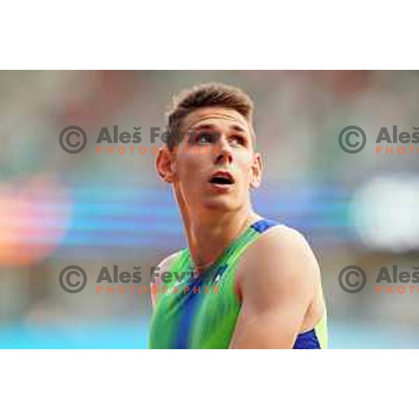 Jure Grkman competes in Men\'s 100 meters at 2nd European Games at Dinamo Stadium, Minsk, Belarus on June 23, 201