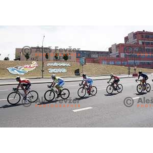 Nik Cemazar of Slovenia cycling team at Men\'s road race (180 km) at 2nd European Games, Minsk, Belarus on June 23, 2019