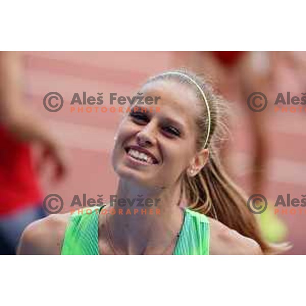 Anita Horvat competes in 4x400 meters mix relay at 2nd European Games at Dinamo Stadium, Minsk, Belarus on June 23, 2019